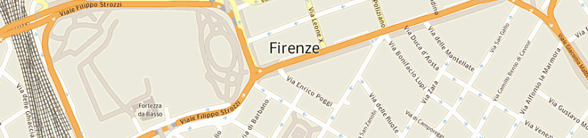 Mappa della impresa tel pro sas di pescari luciano e c a FIRENZE