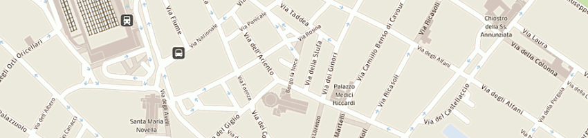Mappa della impresa nam di sadeghi mohammad e c a FIRENZE