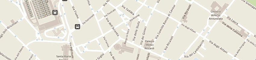 Mappa della impresa tempi tecnici srl a FIRENZE