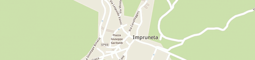 Mappa della impresa pasticceria flamini sergio a IMPRUNETA