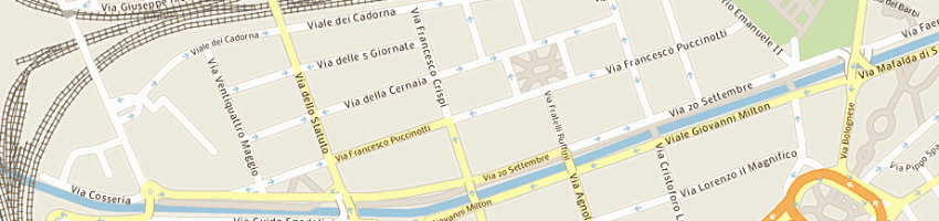 Mappa della impresa polaris srl a FIRENZE