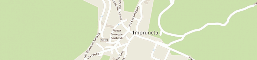 Mappa della impresa mercerie tetta (sas) a IMPRUNETA