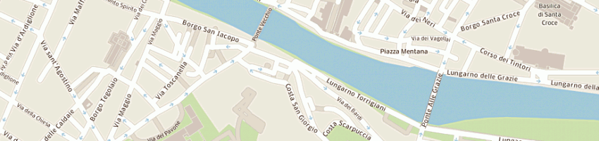 Mappa della impresa penny night club a FIRENZE