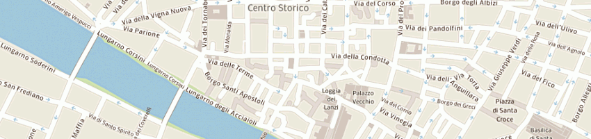 Mappa della impresa zanichelli gianna a FIRENZE