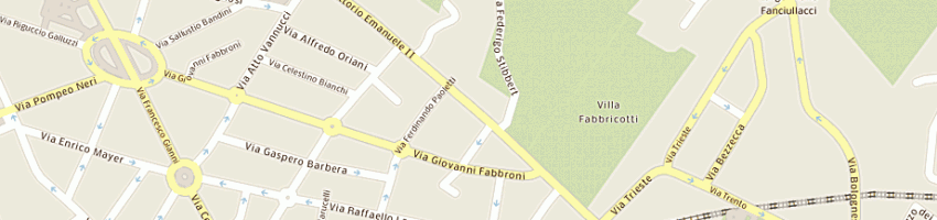 Mappa della impresa studio la rosa sas di la rosa enzo e c a FIRENZE