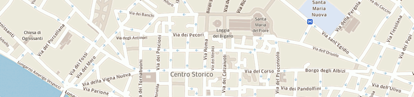 Mappa della impresa sole srl a FIRENZE
