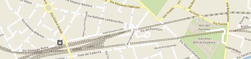 Mappa della impresa anlafer a FIRENZE