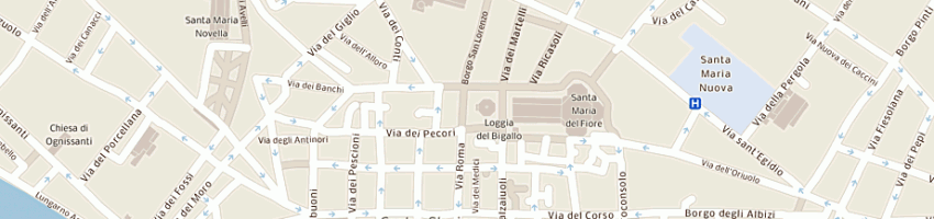Mappa della impresa jj srl a FIRENZE