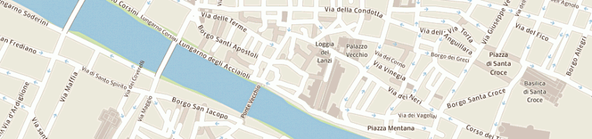 Mappa della impresa isor di rosi patrizia a FIRENZE