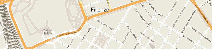 Mappa della impresa franchi giovanna a FIRENZE