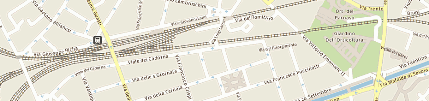 Mappa della impresa della queva paolo a FIRENZE
