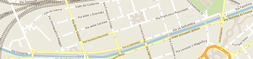 Mappa della impresa meucci carlo alberto a FIRENZE