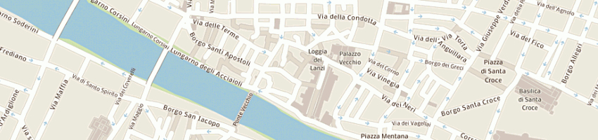 Mappa della impresa ristorante il chiasso a FIRENZE