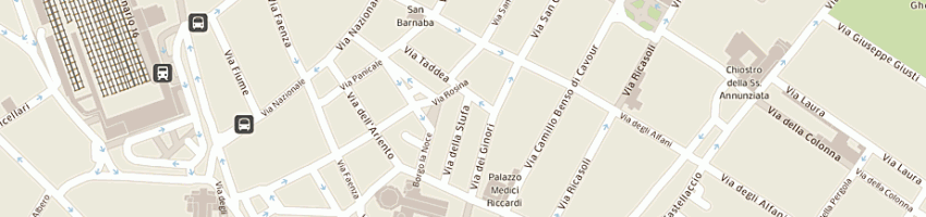 Mappa della impresa croce antonio a FIRENZE