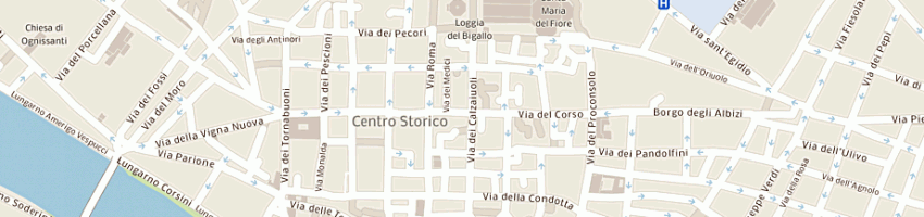 Mappa della impresa segue a FIRENZE