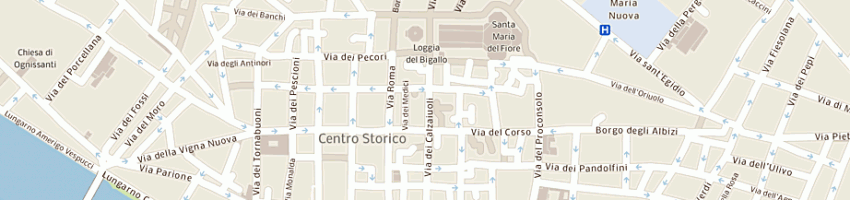 Mappa della impresa gelaterie sofia srl a FIRENZE