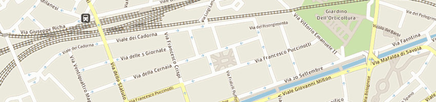 Mappa della impresa giochi e giornali snc di francesca orlandini e marco a FIRENZE