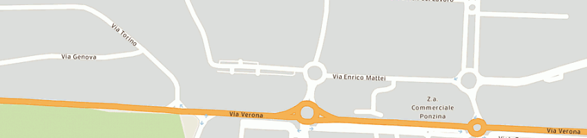 Mappa della impresa punto a srl a LEGNAGO