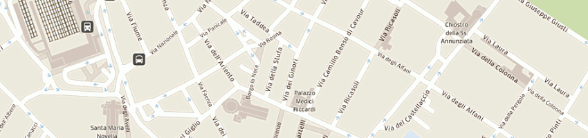 Mappa della impresa la menagere a FIRENZE