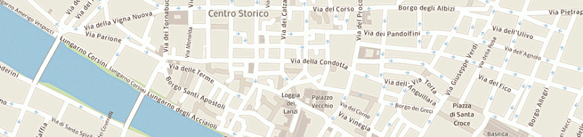 Mappa della impresa banca cr firenze filiale agraria a FIRENZE