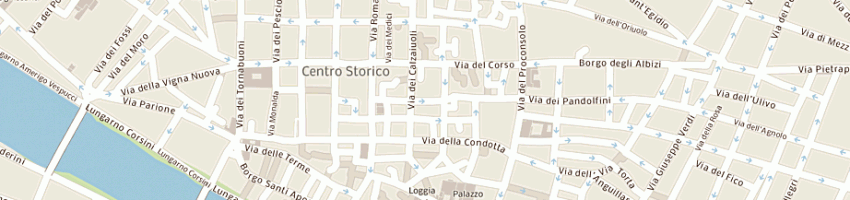 Mappa della impresa il forno srl a FIRENZE