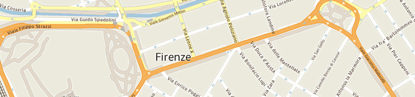 Mappa della impresa unicredit banca spa a FIRENZE