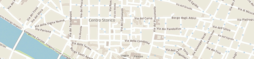 Mappa della impresa sandro aicardi srl a FIRENZE