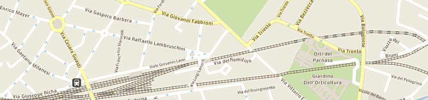 Mappa della impresa giudici nicola a FIRENZE