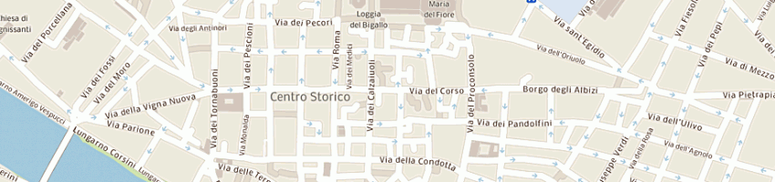 Mappa della impresa braschi a FIRENZE