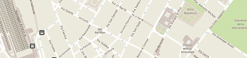 Mappa della impresa bossi stefano a FIRENZE