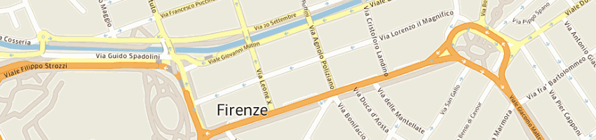 Mappa della impresa promox italia srl a FIRENZE