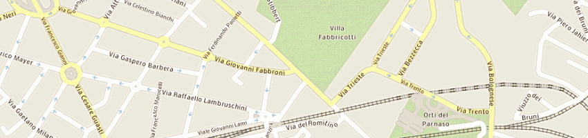 Mappa della impresa merelli gianfranco a FIRENZE
