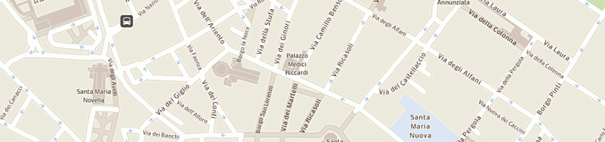 Mappa della impresa difensore civico a FIRENZE