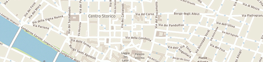 Mappa della impresa la torre srl a FIRENZE