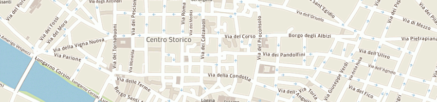 Mappa della impresa studio odontoiatrico togni a FIRENZE