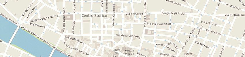 Mappa della impresa di santo stefania a FIRENZE