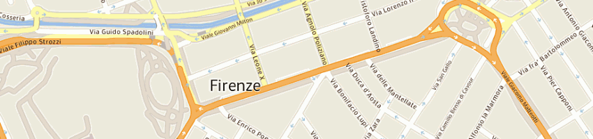 Mappa della impresa gregori francesco a FIRENZE