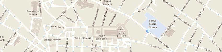 Mappa della impresa torrini g (srl) a FIRENZE