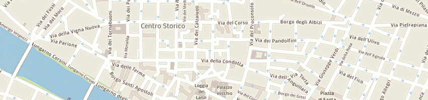 Mappa della impresa toro di bufalari mauro e cardini luciano snc a FIRENZE