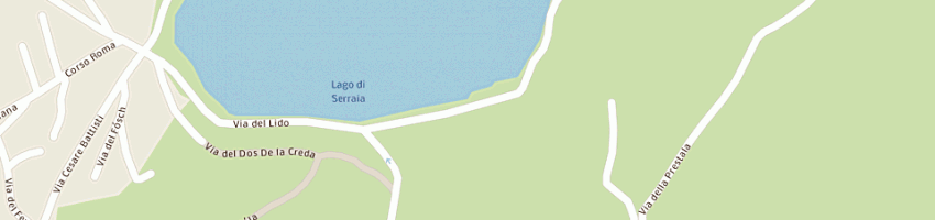 Mappa della impresa bar lido di ioriatti ferruccio a BASELGA DI PINE 