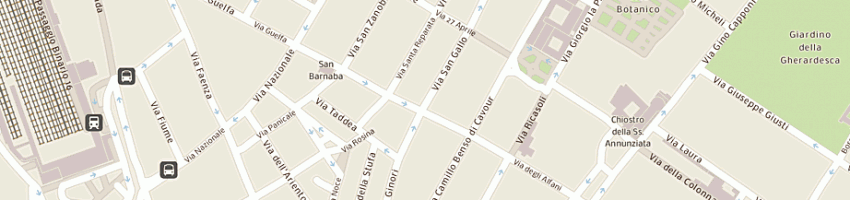 Mappa della impresa centro stampa copisteria cartoleria la fotocopia di petrosillo f a FIRENZE