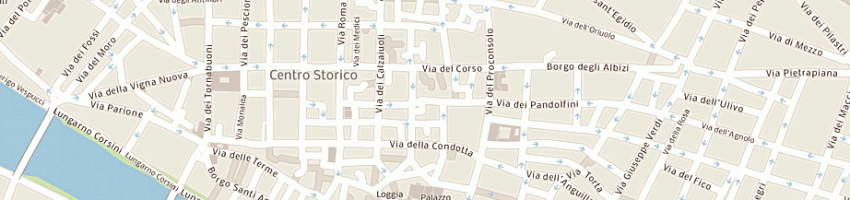 Mappa della impresa cimatori cuiuli domenico a FIRENZE