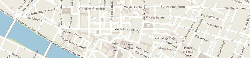 Mappa della impresa r vannucci cartoleria srl a FIRENZE