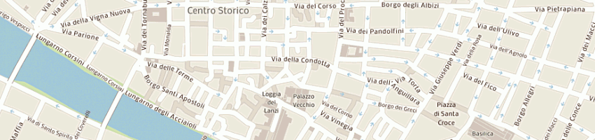 Mappa della impresa cni europa srl a FIRENZE