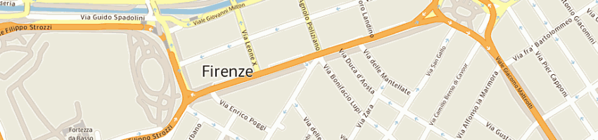 Mappa della impresa black molly a FIRENZE