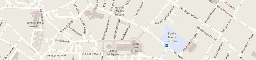 Mappa della impresa fp srl a FIRENZE