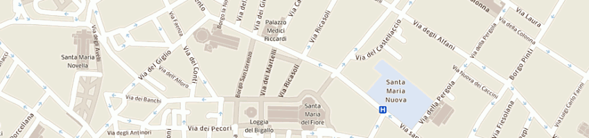 Mappa della impresa bertolotti giorgio a FIRENZE