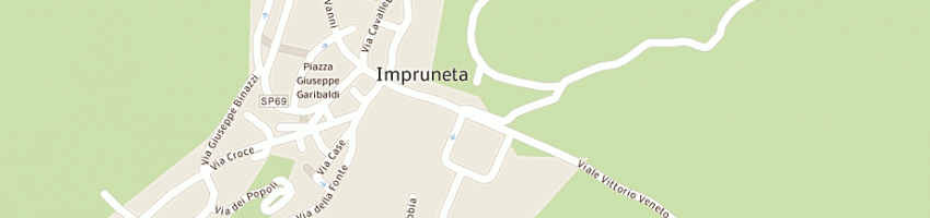 Mappa della impresa agenzia impruneta sas centro servizi a IMPRUNETA