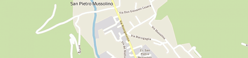 Mappa della impresa la bevanda (snc) a SAN PIETRO MUSSOLINO