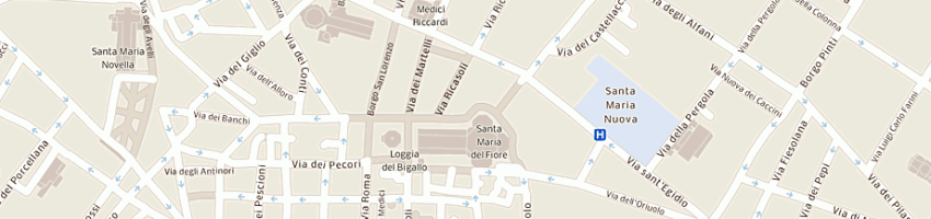 Mappa della impresa italpell di mohammad tahir siddique e c sas a FIRENZE